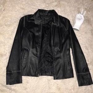 leather jacket